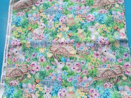 Osterhase/Cottontail Garden Scenic by Nicole Decamp 1,13x 3m