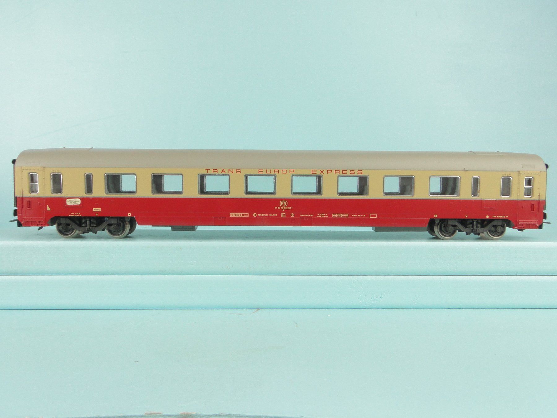 Rivarossi Modellini di ferrovie: Rivarossi H0 2557 FS TEE Salone – Usato da Bülach venduto da cann11 7