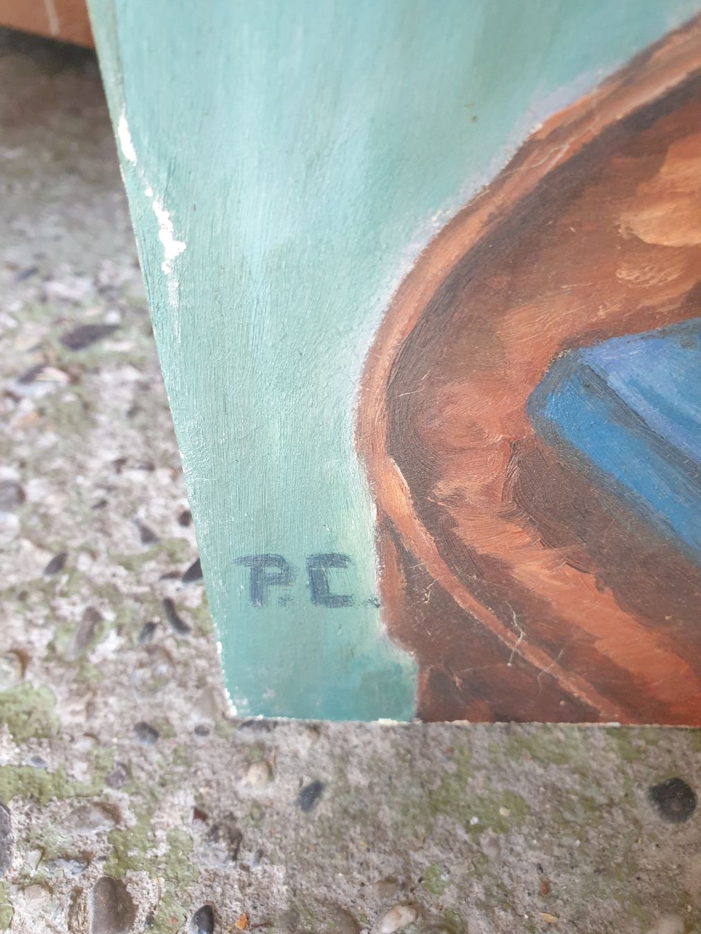 Dipinti: 31 x 41 cm Gemälde auf Holz – Usato da Rebstein venduto da AntikesundKrempel 2