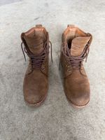 Timberland Herren Lederboots braun – Gr. 41 – klein geschn.