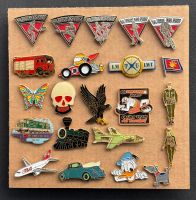 Pinsammlung Nostalgie, bunter Mix , alle in gutem Zustand