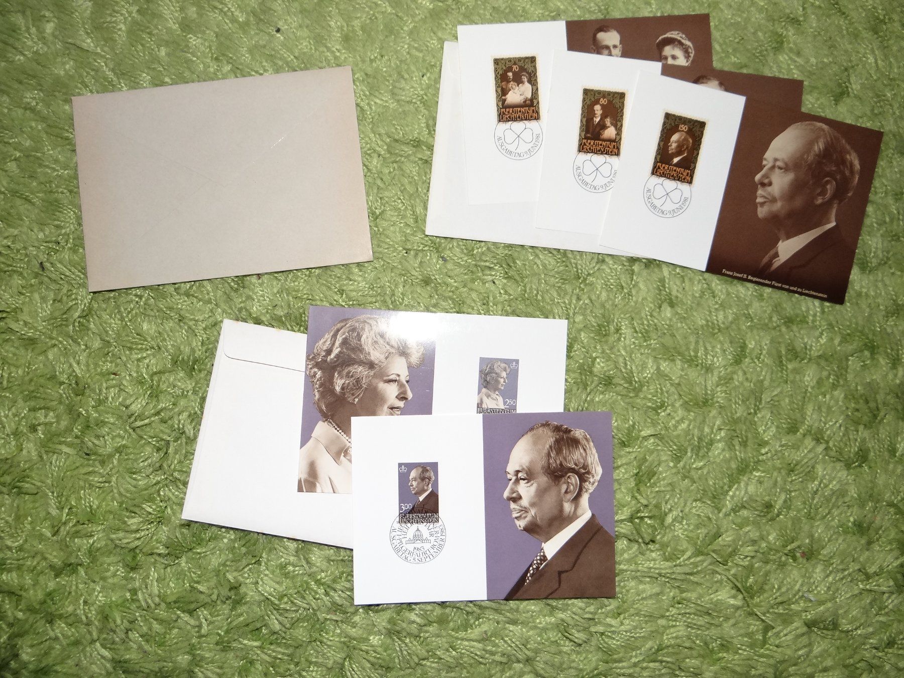 Alle Briefmarken: Interessantes Lot Maximumkarten Liechtenstein ab CHF 1.-- – Gebraucht aus Kriens von Na4 2