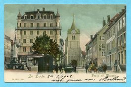 Le Locle 1902 - Place du Marché