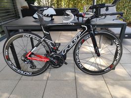 FELT IA1 Full Carbon TT/Triathlon – Dura-Ace C50 - Rotor Q