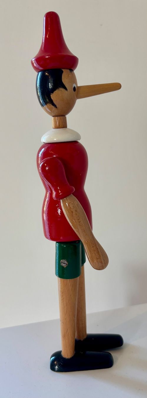 Statuette: Pinocchio Holzfigur Vintage – Usato da Beinwil am See venduto da randy02 3