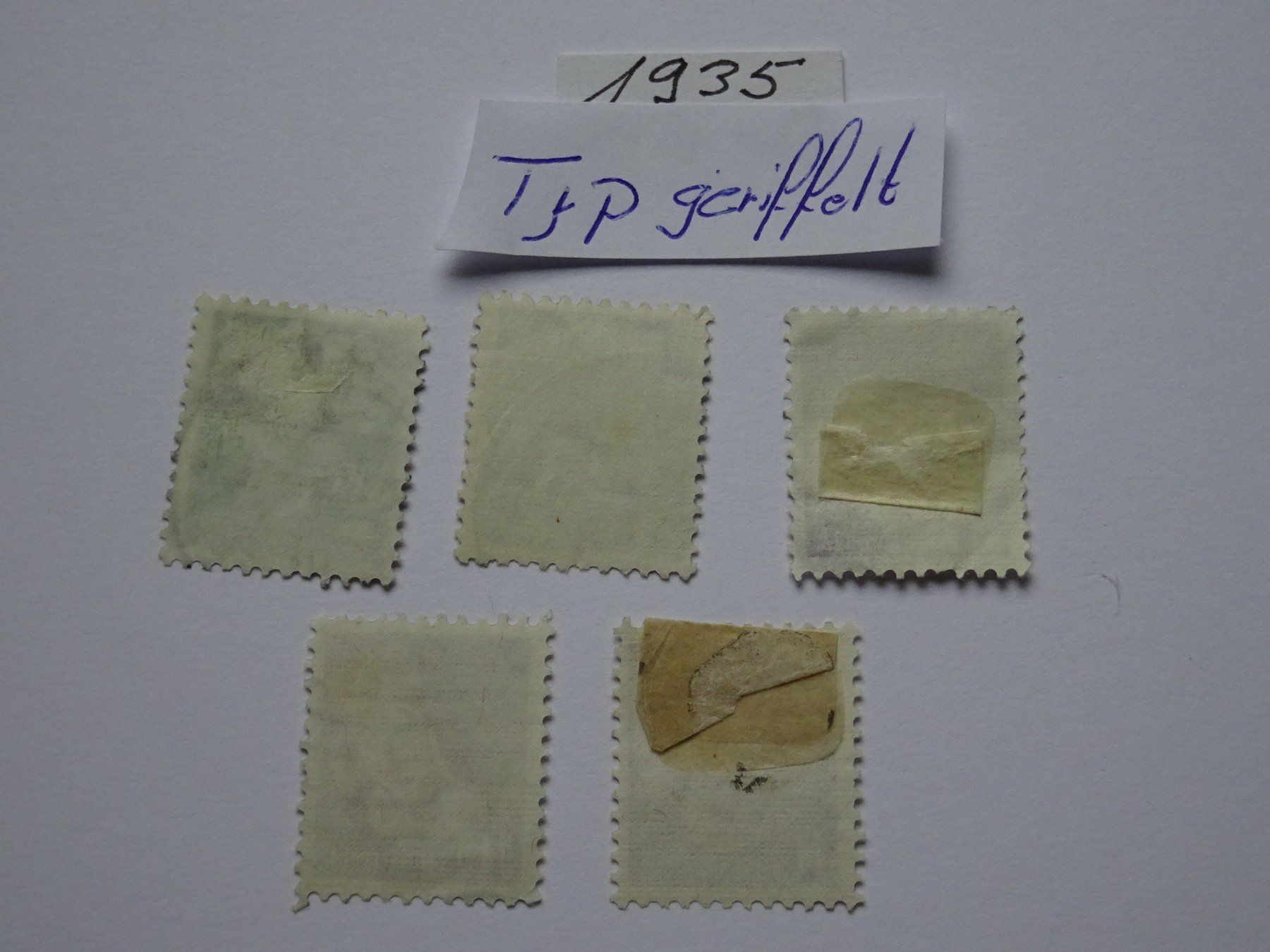 Tous les timbres: Porto 1935 geriffelt – D'occasion à Aadorf par Chnorli-Furz 1