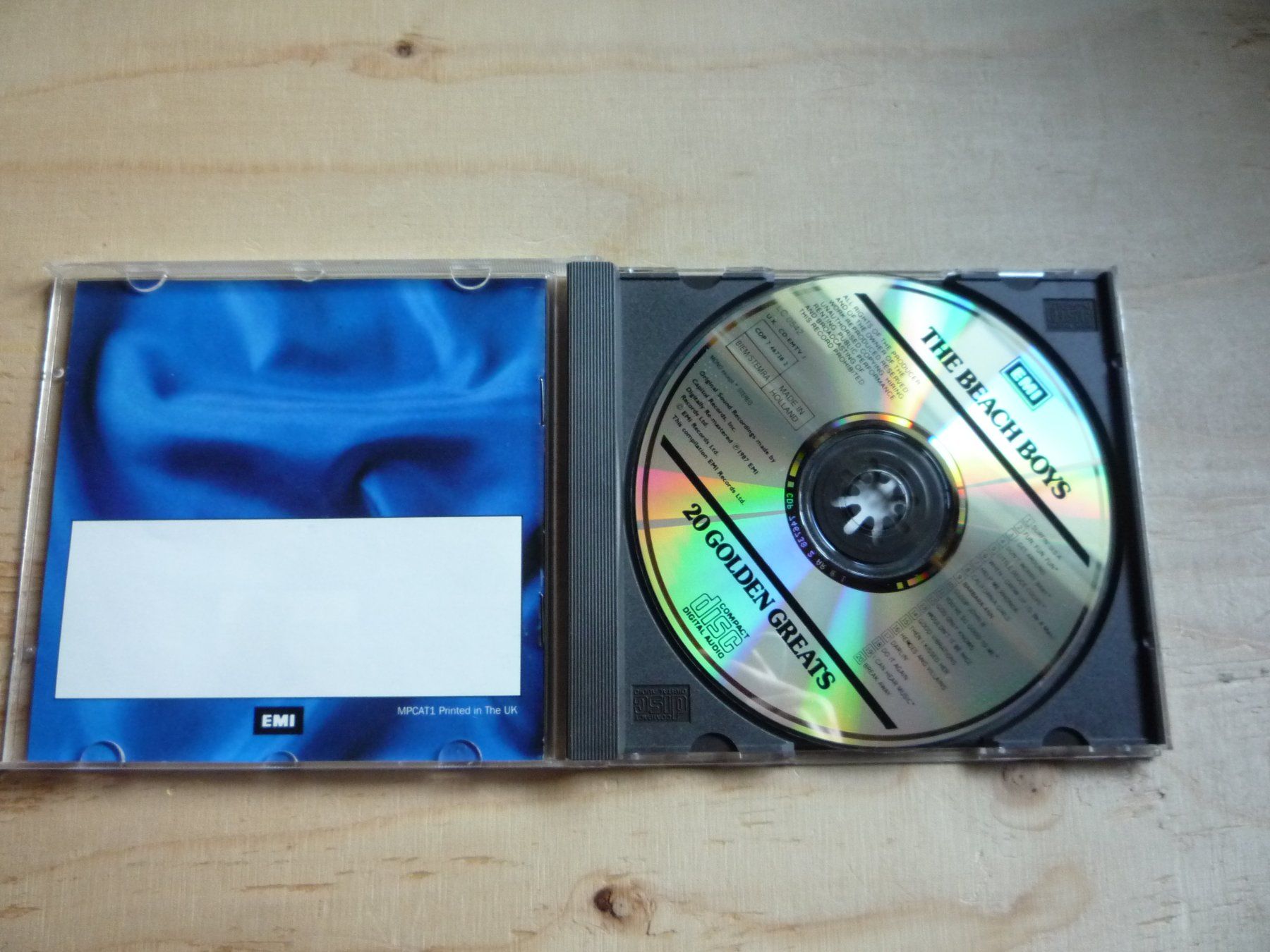 CD: The Beach Boy/20 Golden Greats – Usato da Rieden SG venduto da Gant24 1