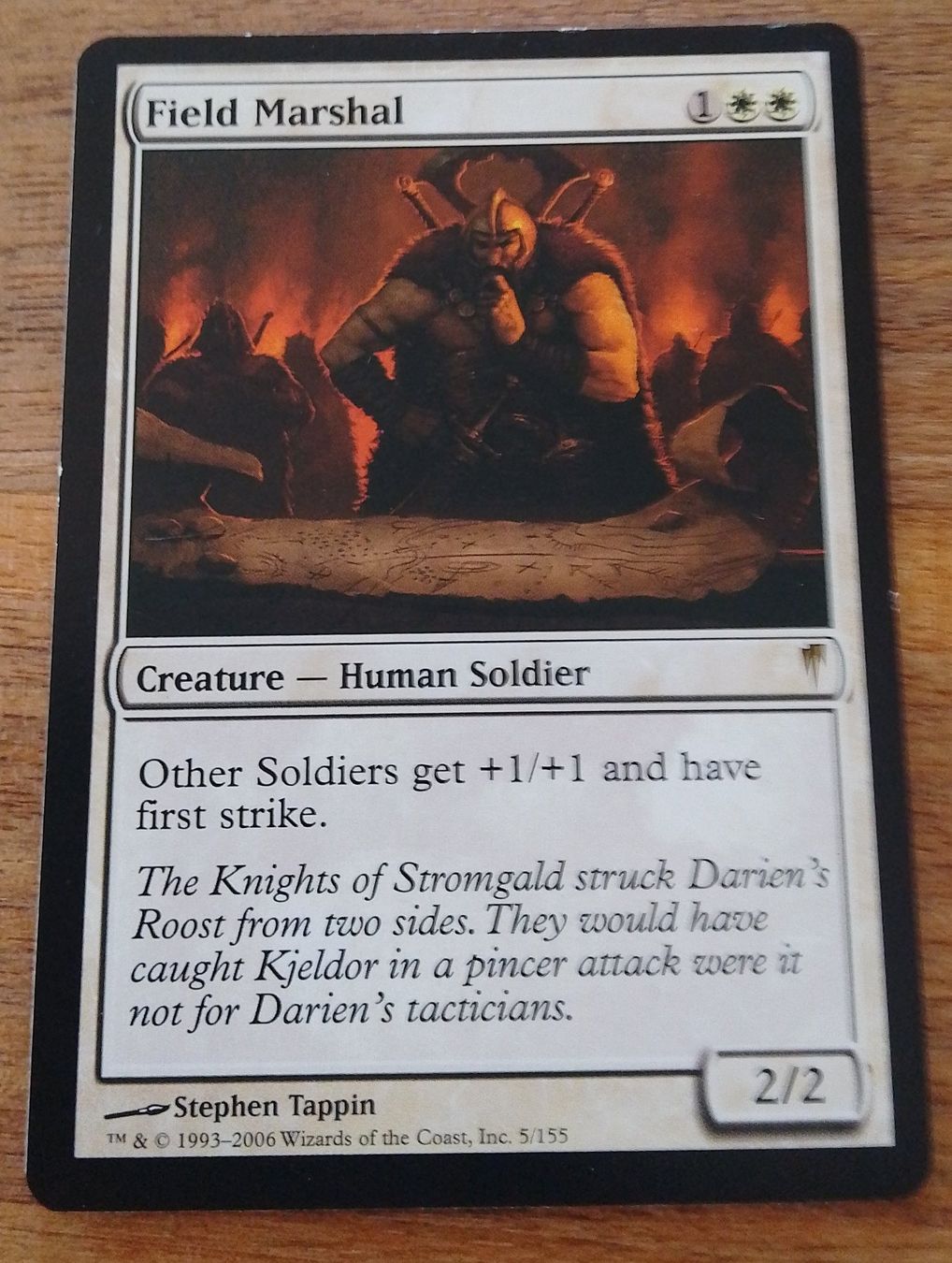 Magic The Gathering Carte collezionabili: Magic the Gathering Karte Field Marshal – Usato da Wohlen AG venduto da salamanderspielwaren