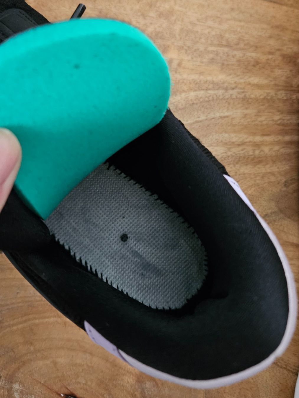 Puma Damenschuhe: Puma Sneakers schwarz-lila Gr.39 – Gebraucht aus Hettlingen von Leaena279 4