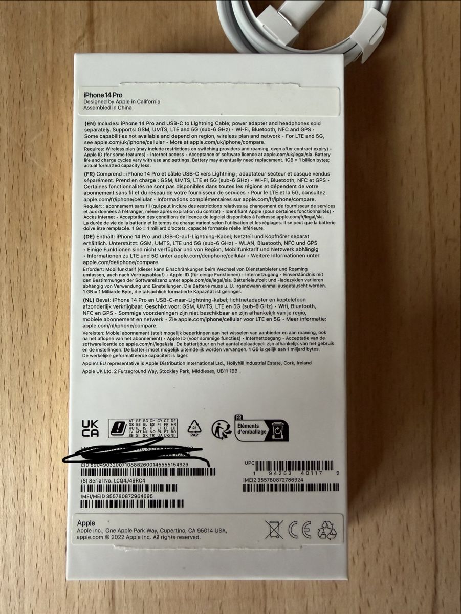Apple Handys / Smartphones: Apple Iphone 14 Pro / 128 GB – Gebraucht aus Chur von Sim7000 2