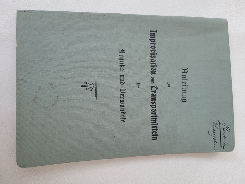 Anleitungen Improvisierte Transportmittel Kranke (Gebraucht) in ...