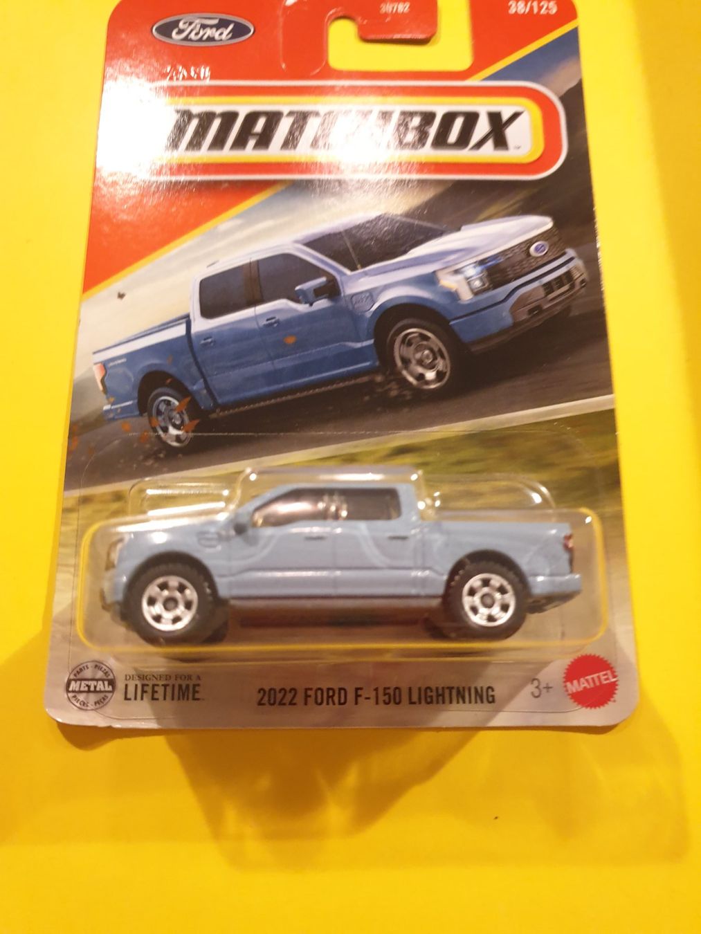 Matchbox Modellini d'auto: Matchbox 2022 FORD F-150 LIGHTNING – Nuovo e nell'imballaggio originale da Oftringen venduto da Rotor 2