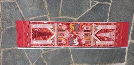 Wandbehang aus Thailand mit Tempelmotiven 200x47cm
