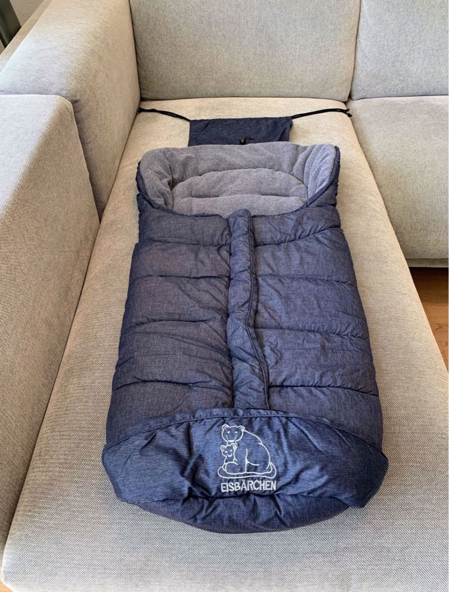 Sacchi a pelo: Eisbärchen Winterfusssack blau 90 cm – Usato da Ennenda venduto da fio_cc8z