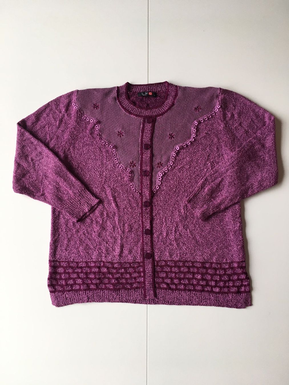 Maglioni & Felpe: Cardigan violet vintage - XL – Usato da Troinex venduto da Irisglo 2