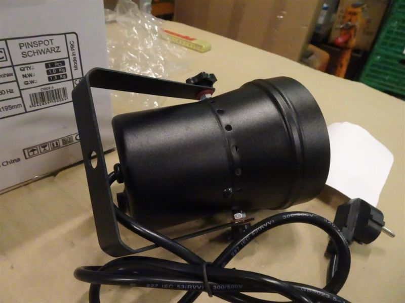 Lampen: neue Punktstrahler schwarz – Neu und originalverpackt aus Necker von liq24 1
