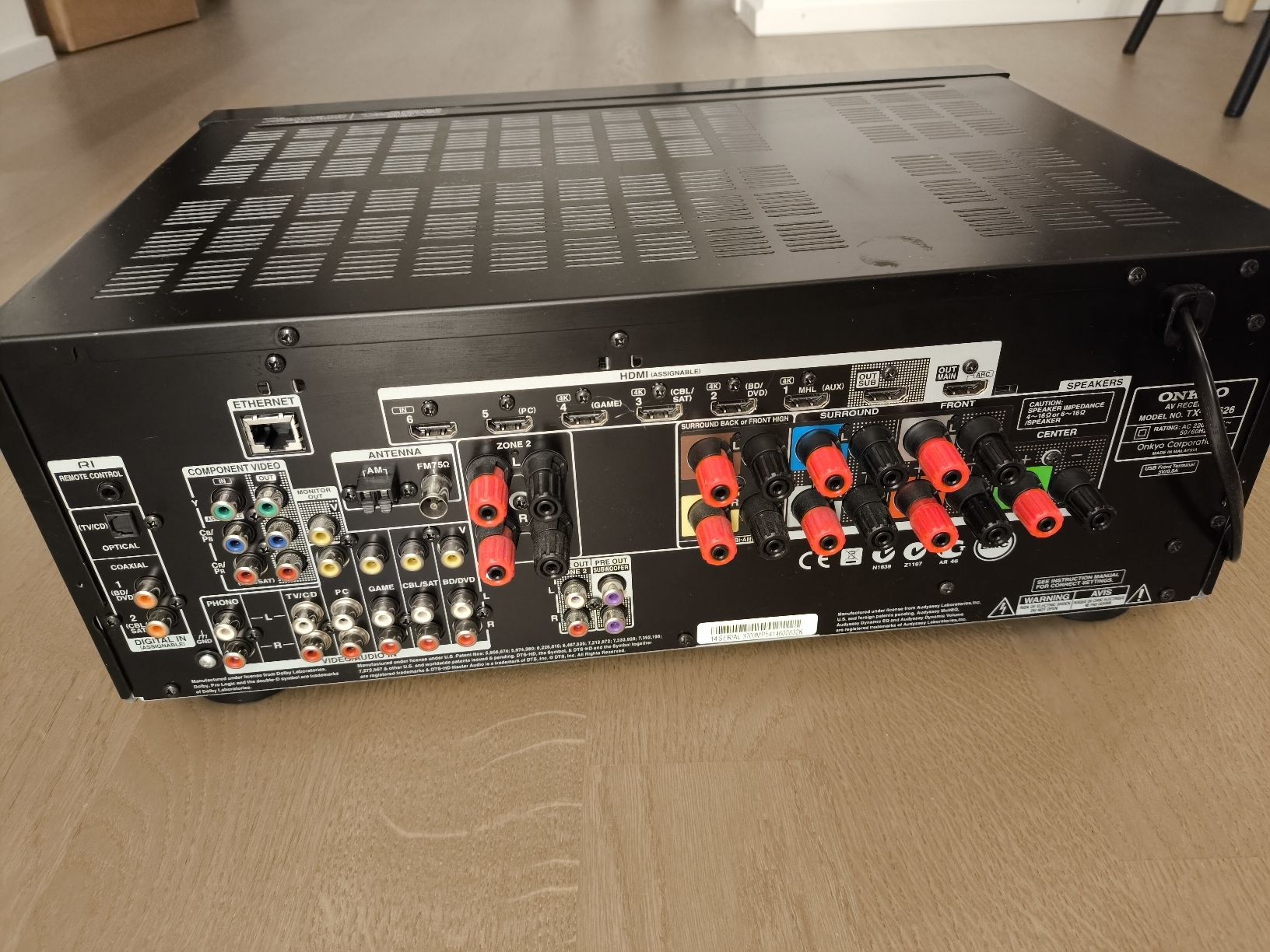 Onkyo Ricevitori: AV-Receiver Onkyo TX-NR626 – Usato da Adliswil venduto da radbo90 2