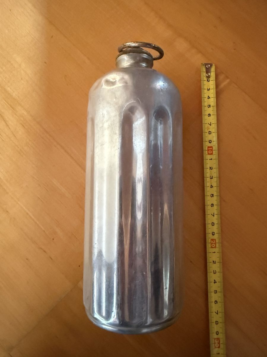 Schweizer Armee Borracce & Thermos: Vintage Schweizer Armeeflasche, ASM 67 SF, Aluminium – Usato da Affoltern am Albis venduto da jonas1009 1