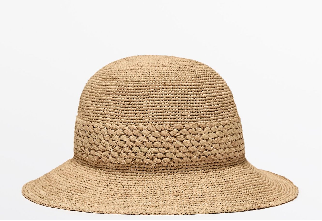Massimo Dutti Copricapi, berretti & cappellini: MASSIMO DUTTI Raphiahut Sommerhut, NEU, Einheits-Gr. – Nuovo e nell'imballaggio originale da Zürich venduto da methee1107