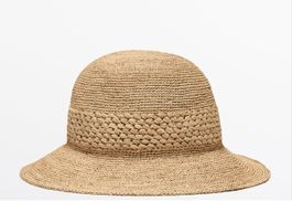 MASSIMO DUTTI Raphiahut Sommerhut, NEU, Einheits-Gr.