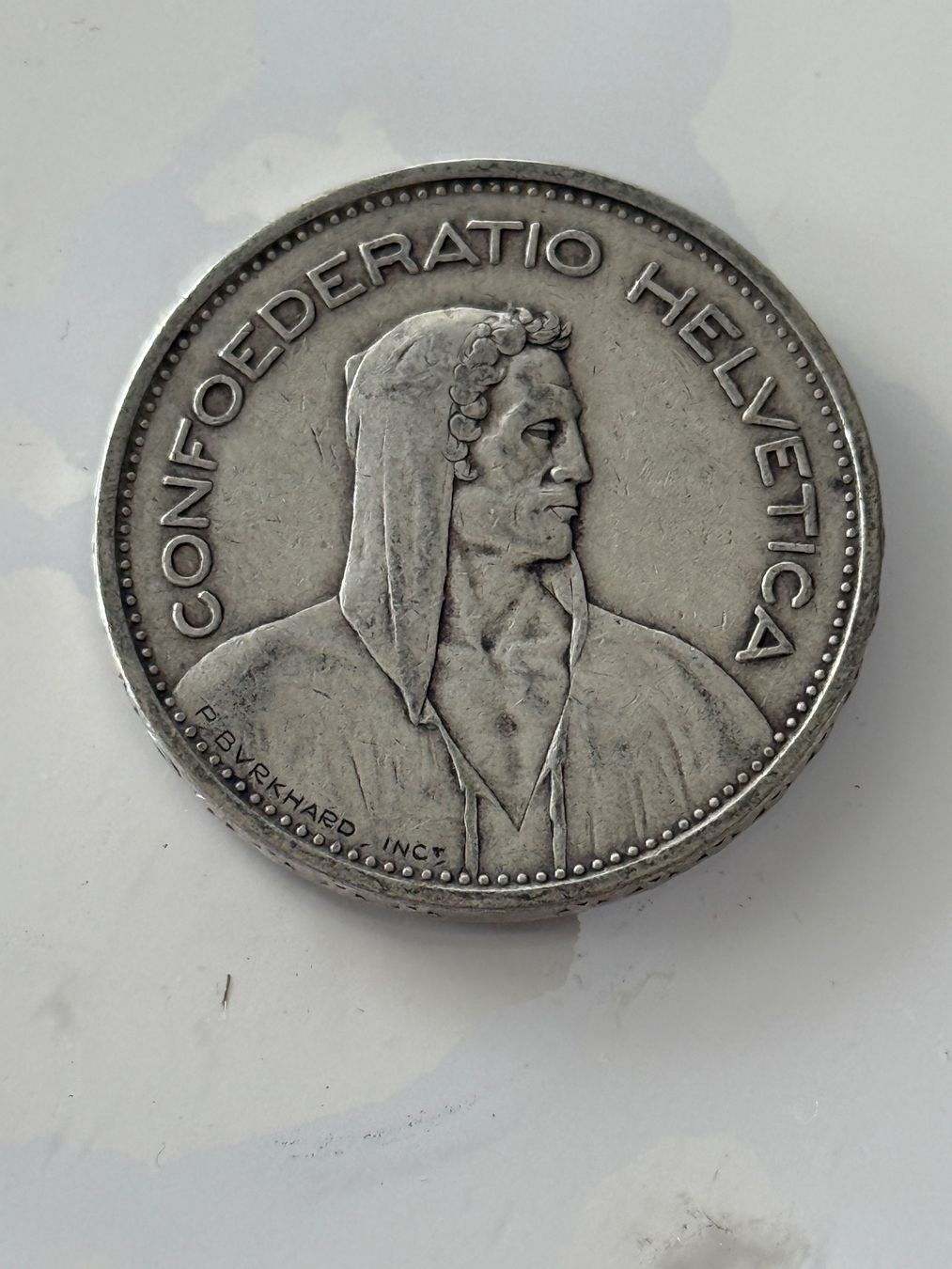 Tutti le monete: 5 Franken 1933  Silber – Usato da Wallisellen venduto da SWISS_SILVER1