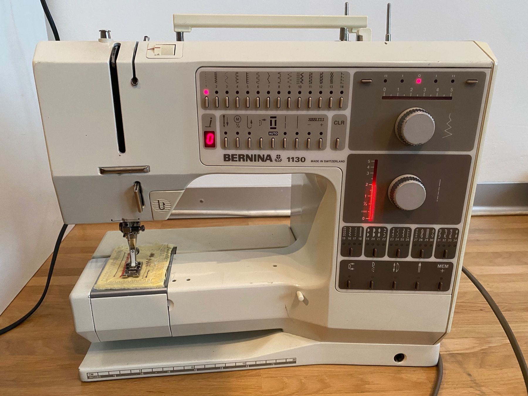 Bernina Macchine da cucire: Bernina 1130 - Nähmaschine – Usato da Rotkreuz venduto da mia_dc2r
