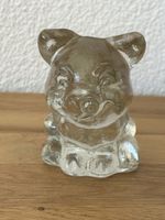 Goebel Glasfigur Schwein Vintage Kristallglas