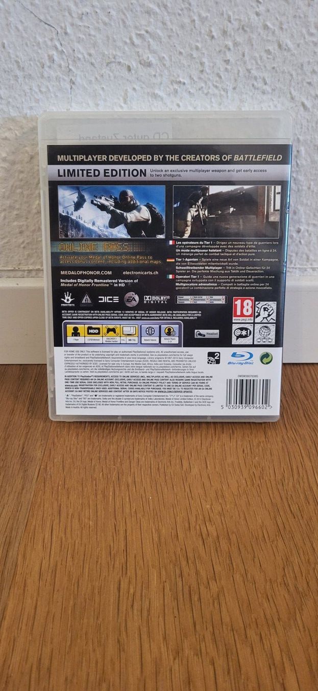 Sony Giochi: PS3 - Medal of Honor – Usato da Münsingen venduto da DigitaleSpielecke 1