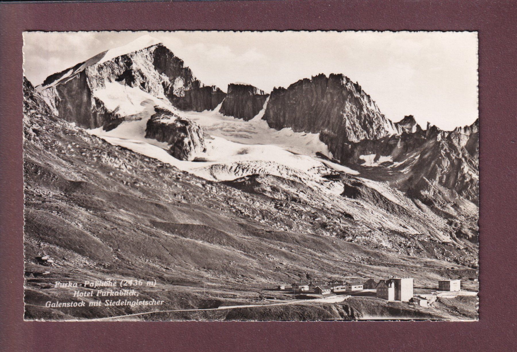 Cartoline postali: FURKA-PASSHÖHE – Usato da Pully venduto da nicecards