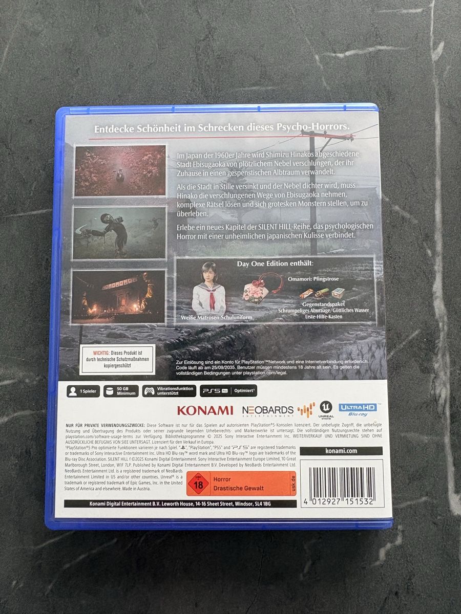 Giochi: Silent Hill f - PS5 Game – Usato da Solothurn venduto da M_A_R_C_O_ 2