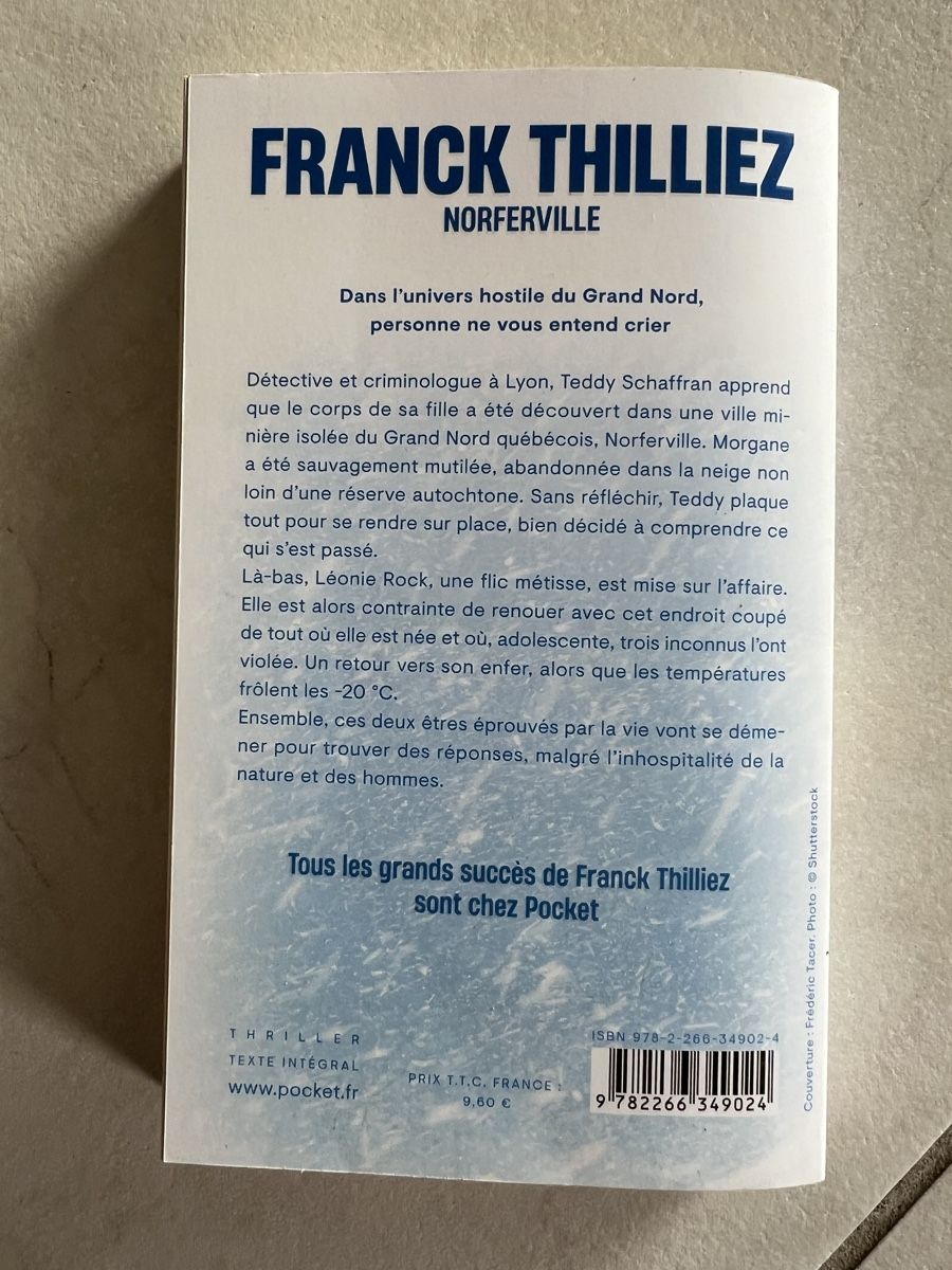Libri: Norferville, Franck Thilliez – Usato da Châtel-St-Denis venduto da ros_n9lg 1