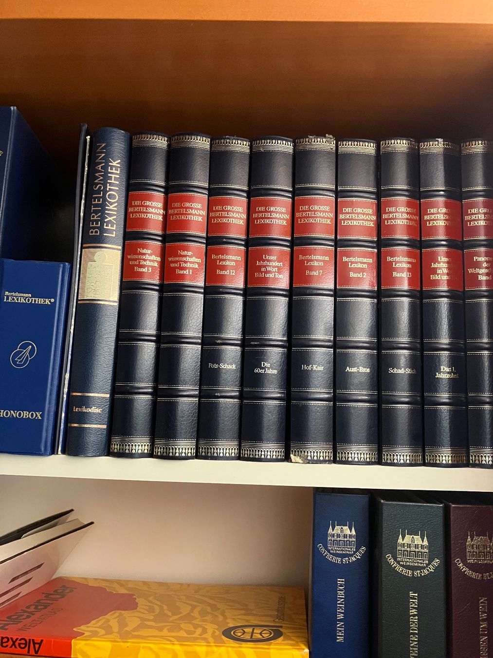 Libri: Bertelsmann Lexikothek Konversationslexikon 46 – Usato da Wienacht-Tobel venduto da martin156800 1