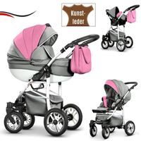 Buggy Kinderwagen Kombiwagen Kunstleder