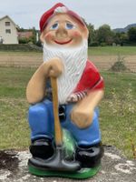 Lustiger Gartenzwerg – Wetterfeste Gartenfigur für draussen