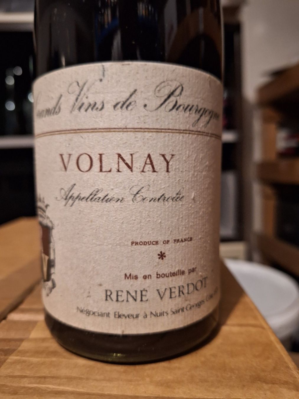 Vino: Volnay 1977 – Usato da Langenthal venduto da Physycer0 1