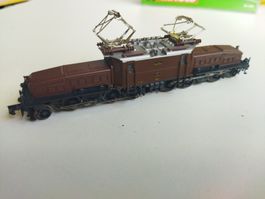 E-Lok Ce 6/8 II "Krokodil" braun der SBB von Arnold N