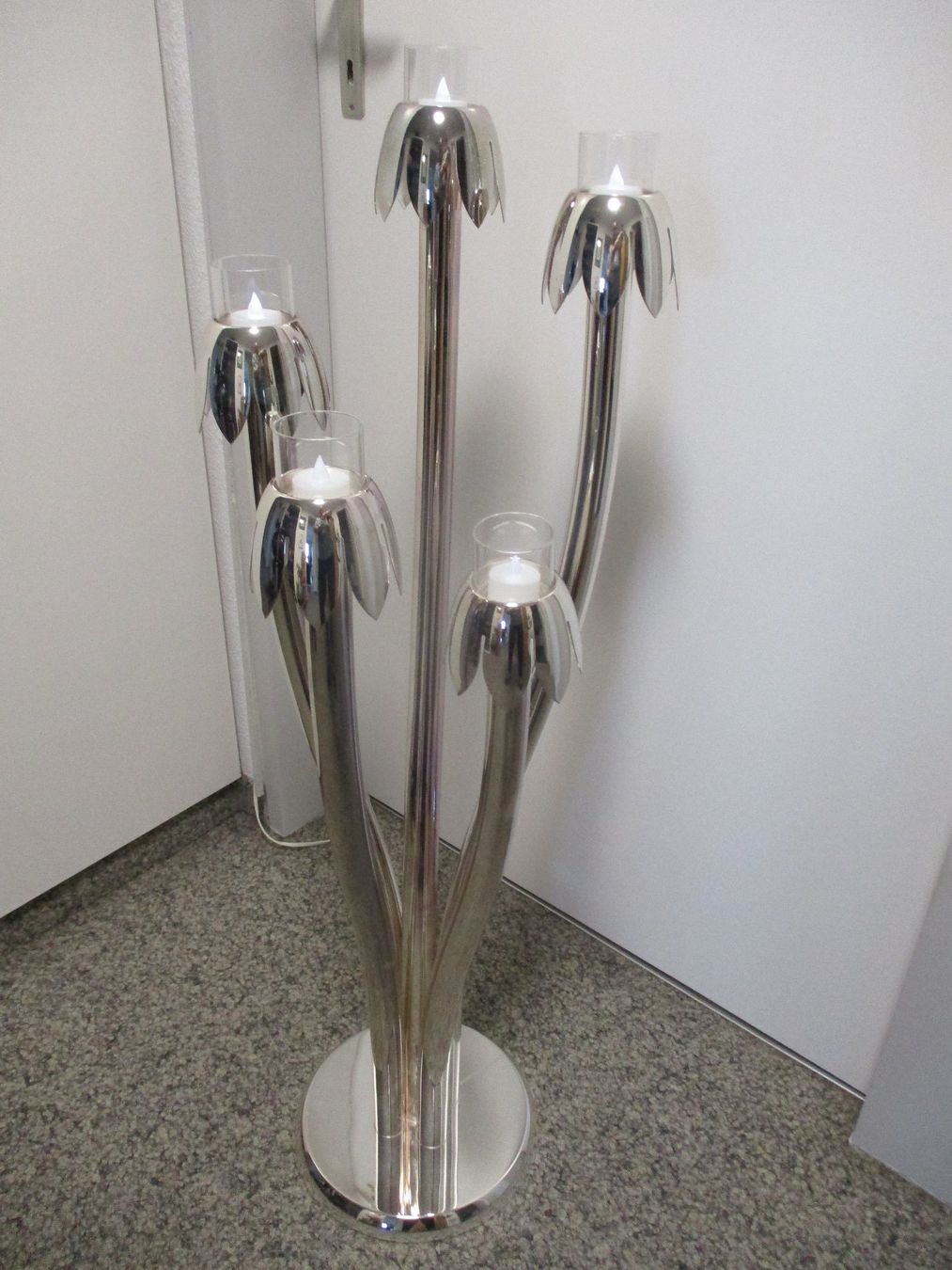 Portacandele: KERZENSTÄNDER VERSILBERT 100 CM – Usato da Wil SG venduto da macose47 3