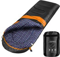Schlafsack Camping Outdoor Trekking -5 bis 15°C 3S Schwarz