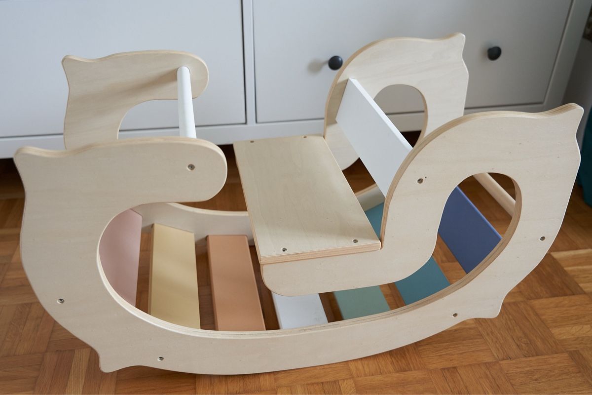 Wippen & Schaukeln: Vertbaudet Kletterwippe / Indoor-Wippe – Neu (gemäss Beschreibung) aus Olten von Sebbwen