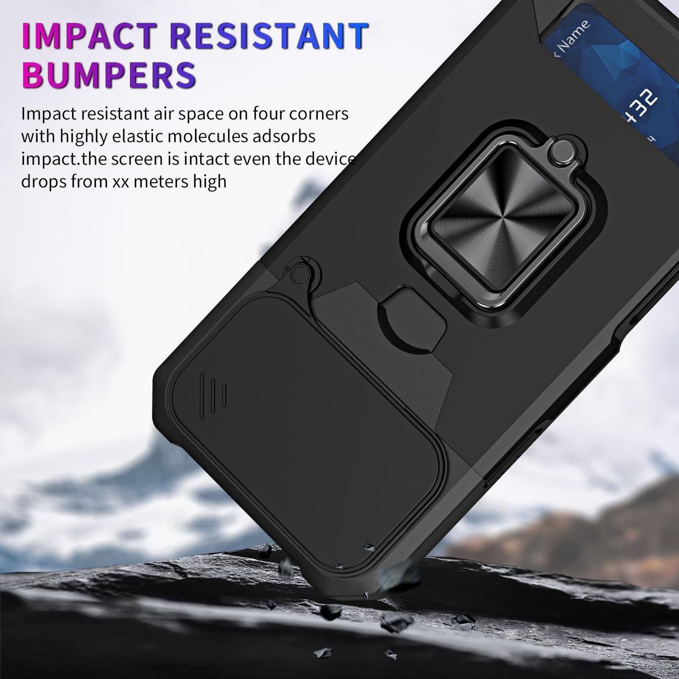 Cover & Protezioni schermo: iPhone 17 PRO Hülle Cover Ring Case Etui Coque Tasche Robust – Nuovo e nell'imballaggio originale da Volketswil venduto da coverandmore 6