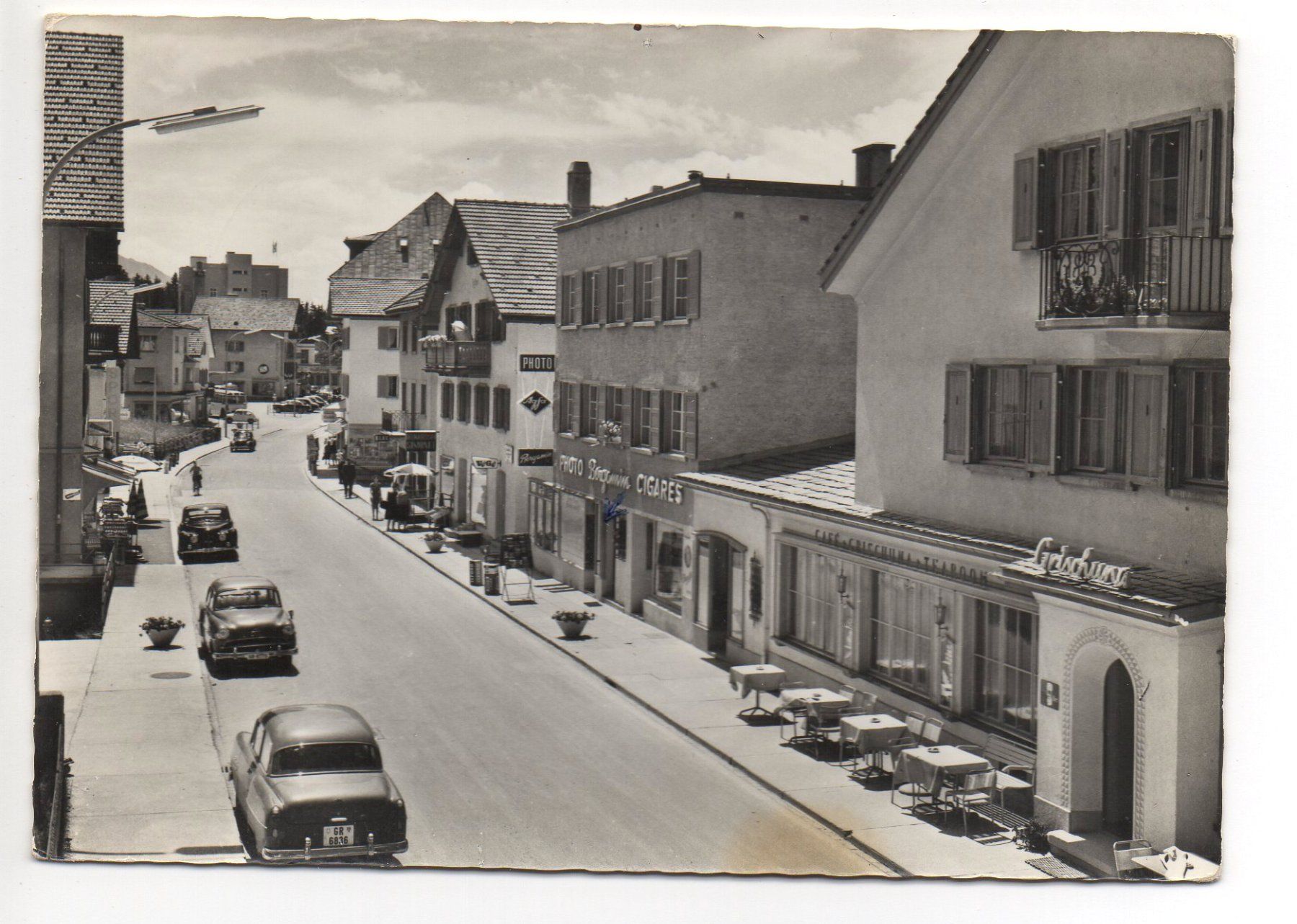 Cartes postales: LENZERHEIDE Dorfstrasse - Auto – D'occasion à Jona par philajona