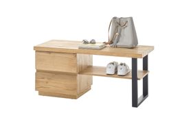 Schuhbank Sitzbank YORKSHIRE Wildeiche 108 x 47 cm