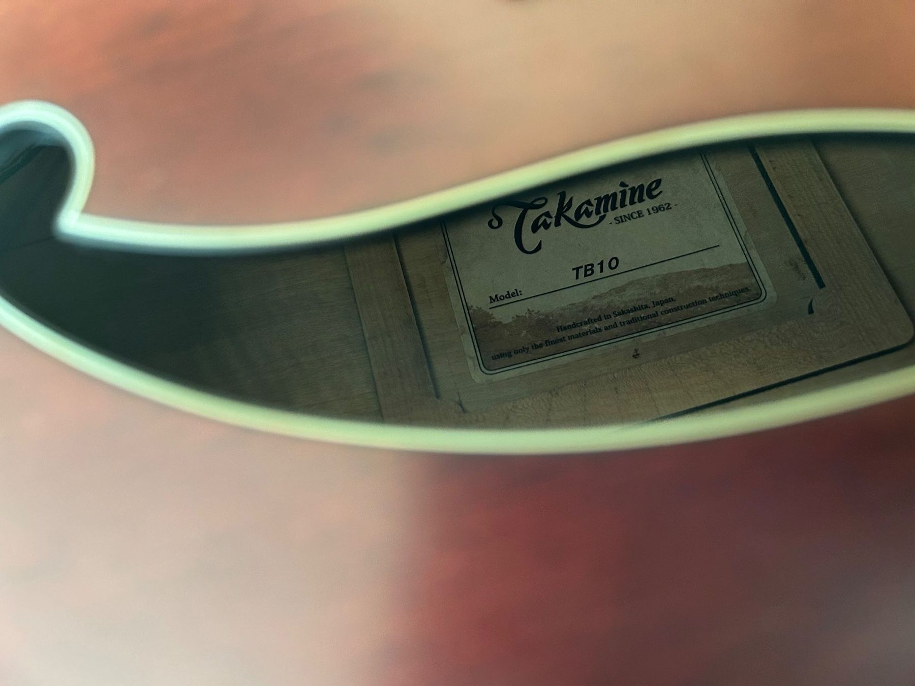 Takamine Instruments de musique: Takamine TB10 – D'occasion à Birrwil par rot_v7sc 4