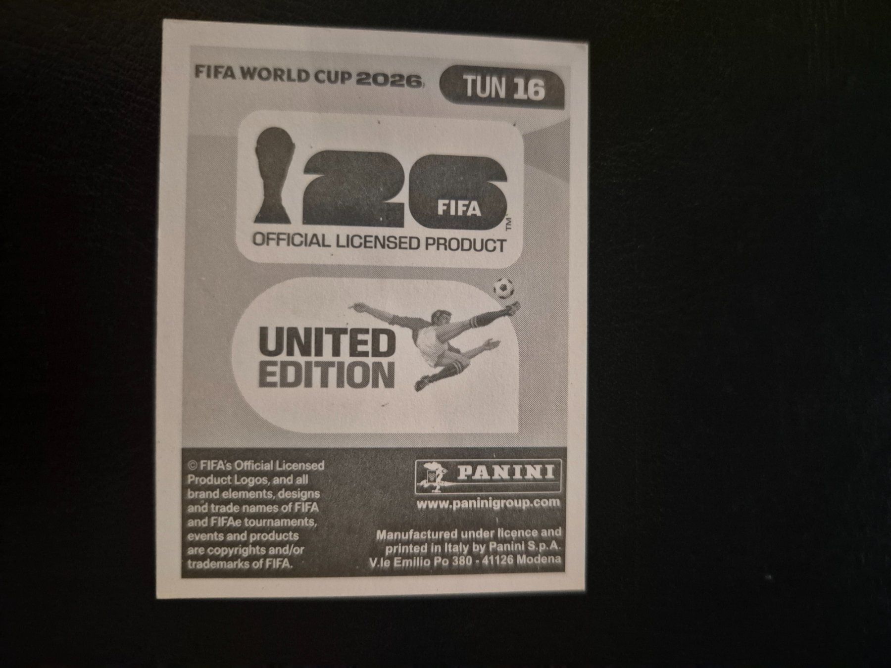 Panini Carte collezionabili: Panini WM 26 TUN 16 – Nuovo (secondo la descrizione) da Rorschacherberg venduto da AJ3108 1