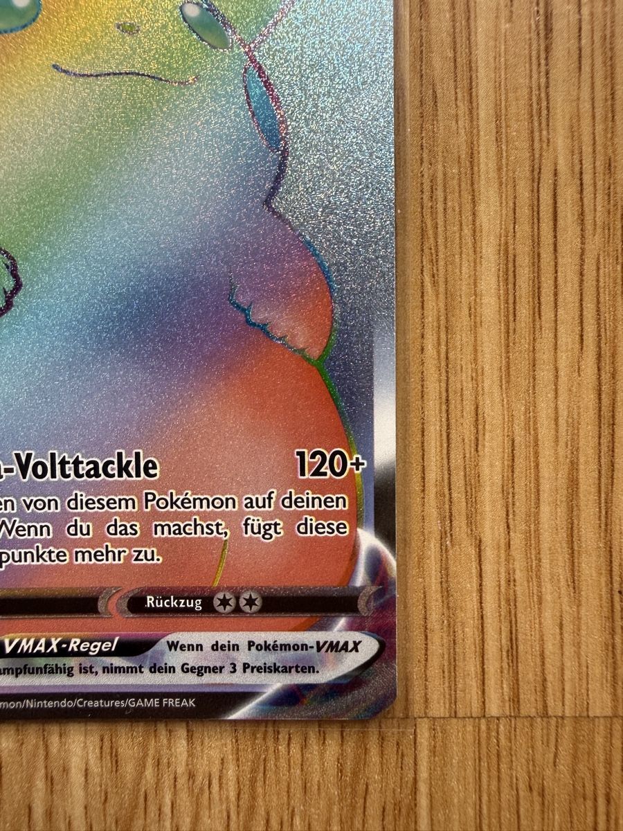 Pokémon Carte collezionabili: Pikachu Vmax Rainbow (188/185 - Farbenschock) – Nuovo (secondo la descrizione) da Samstagern venduto da Sanox 9
