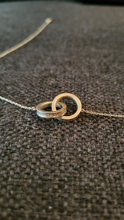 Tiffany & Co Anhänger verschlungene Ringe Halskette | Kaufen auf Ricardo