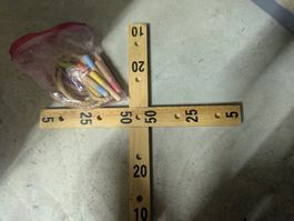 Jeu d'adresse en bois avec anneaux
