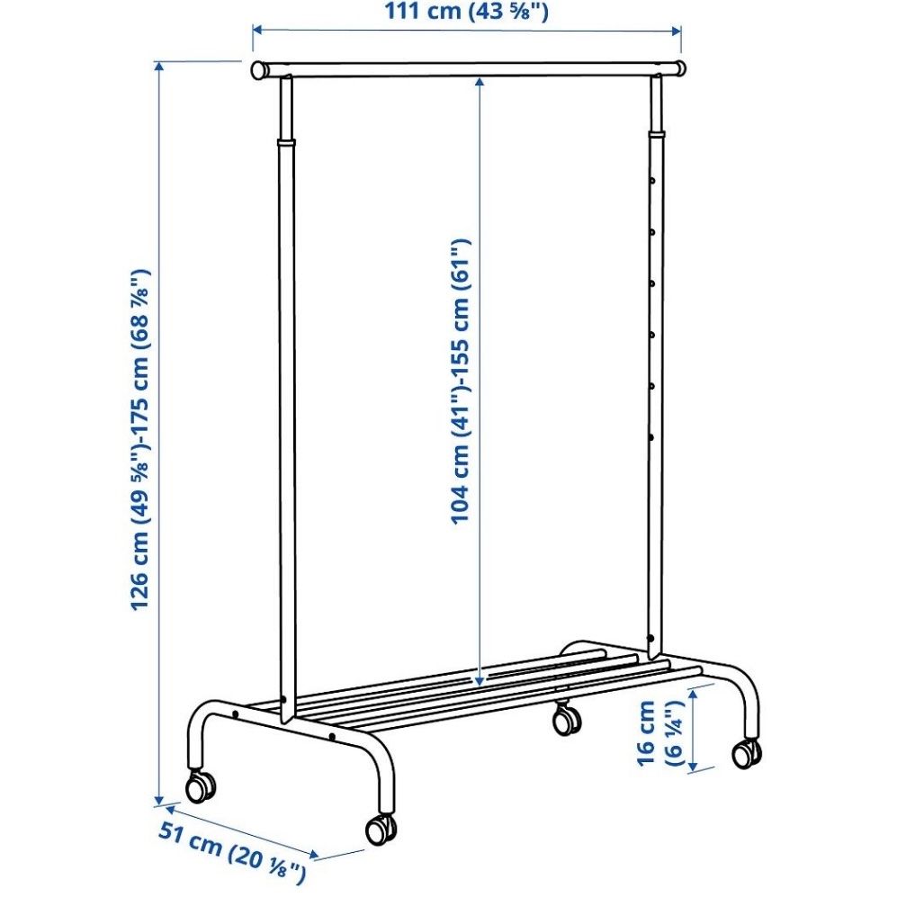 Altri accessori: IKEA Rigga clothes rack – Usato da Studen BE venduto da par_f69n 3