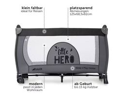 Hauck Reisebett Sleep n Play  wie neu, inkl. Wickelauflage