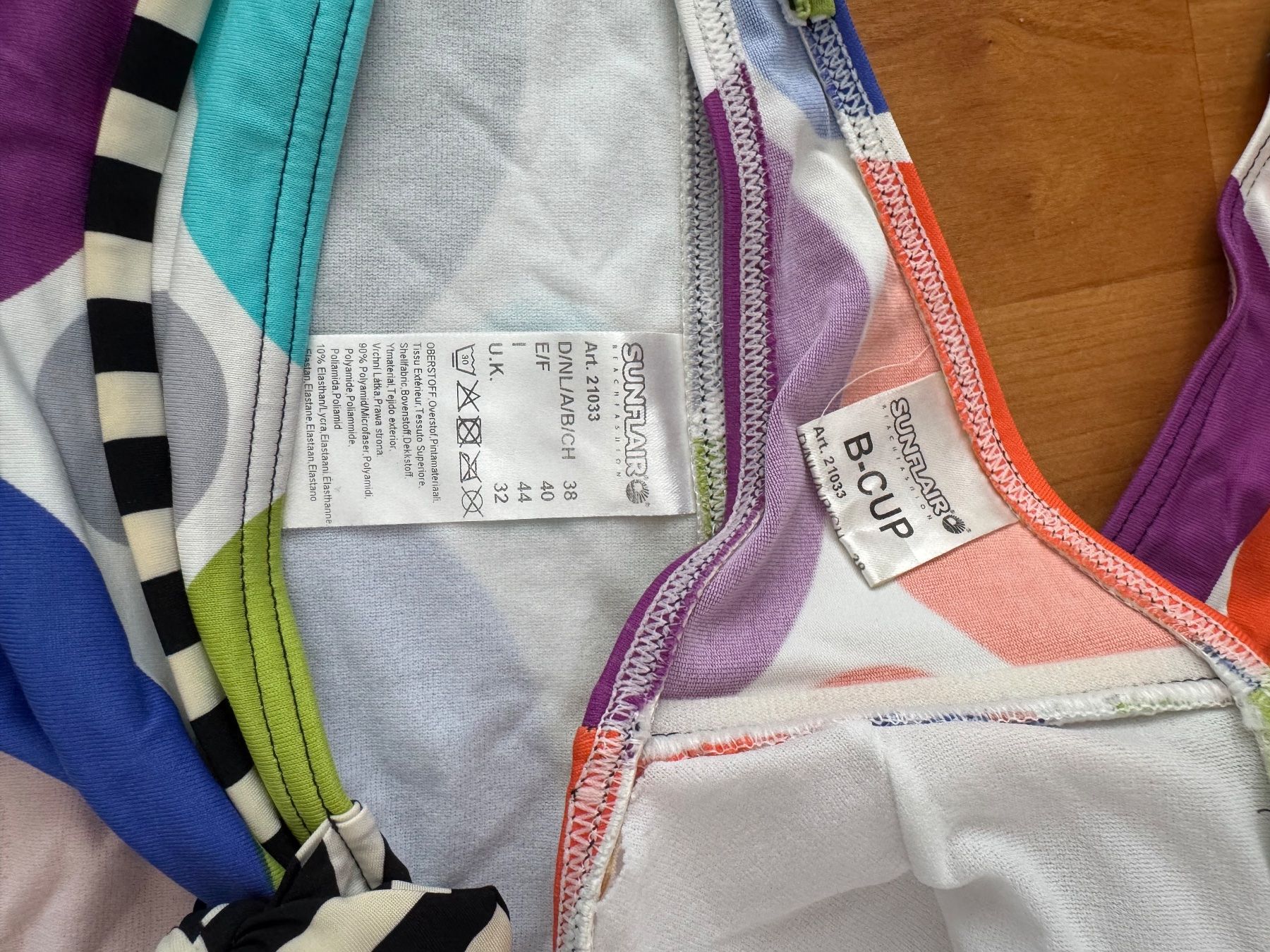 Costumi da bagno & Bikini: Sunflair Bikini B Cup, Grösse 38 – Usato da Schüpbach venduto da 2ndHandRose 1